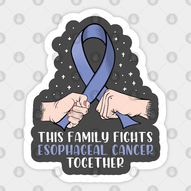 Cartoon Esophageal Cancer Awareness Gift Sticker by USProudness